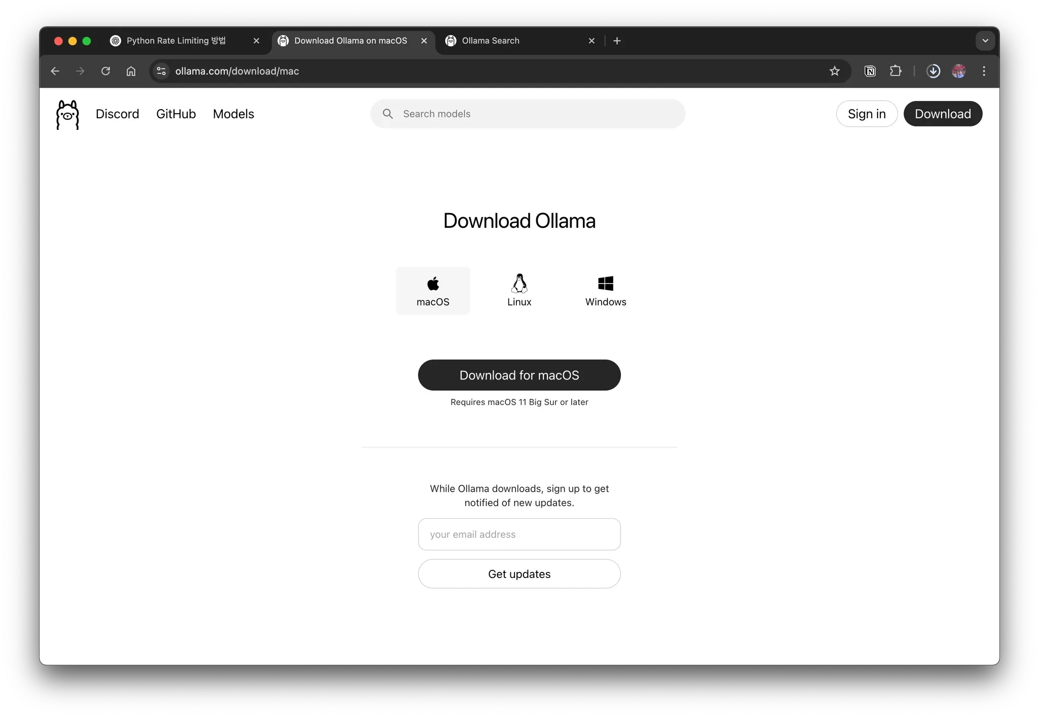 맥에서 직접 AI 모델 돌려보자! Ollama로 LLM 서버 구축하기